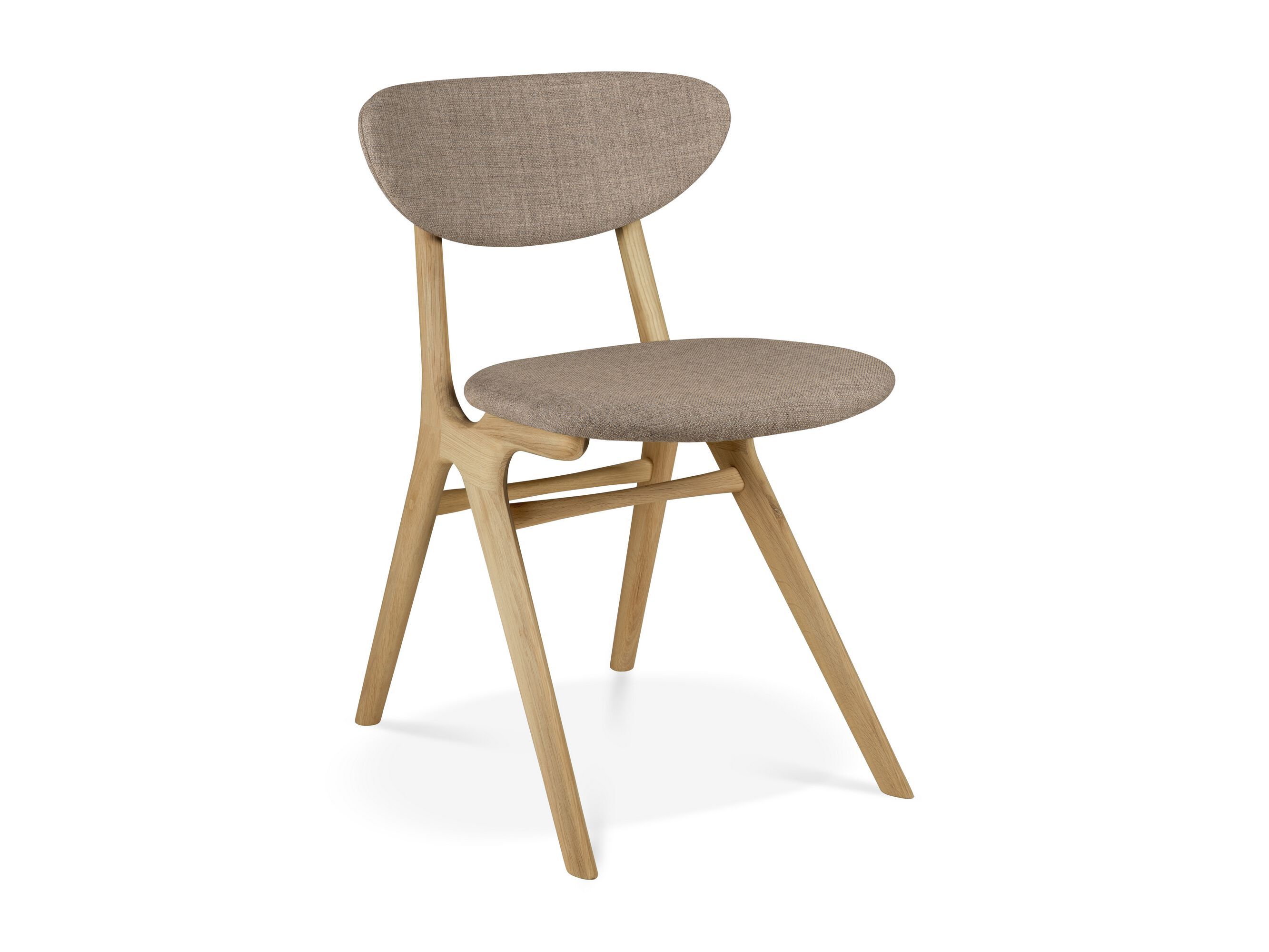 Деревянный стул с мягким сиденьем Ethnicraft Eye ARCH-00007141