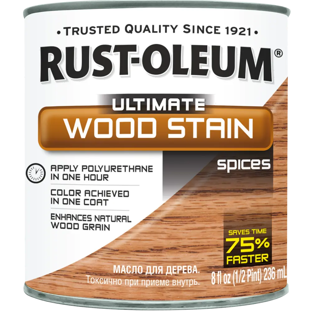 Масло тонирующее Ultimate цвет пряные специи 0.236 л 82482320 STLM-2178912 RUST-OLEUM  - Вид №1
