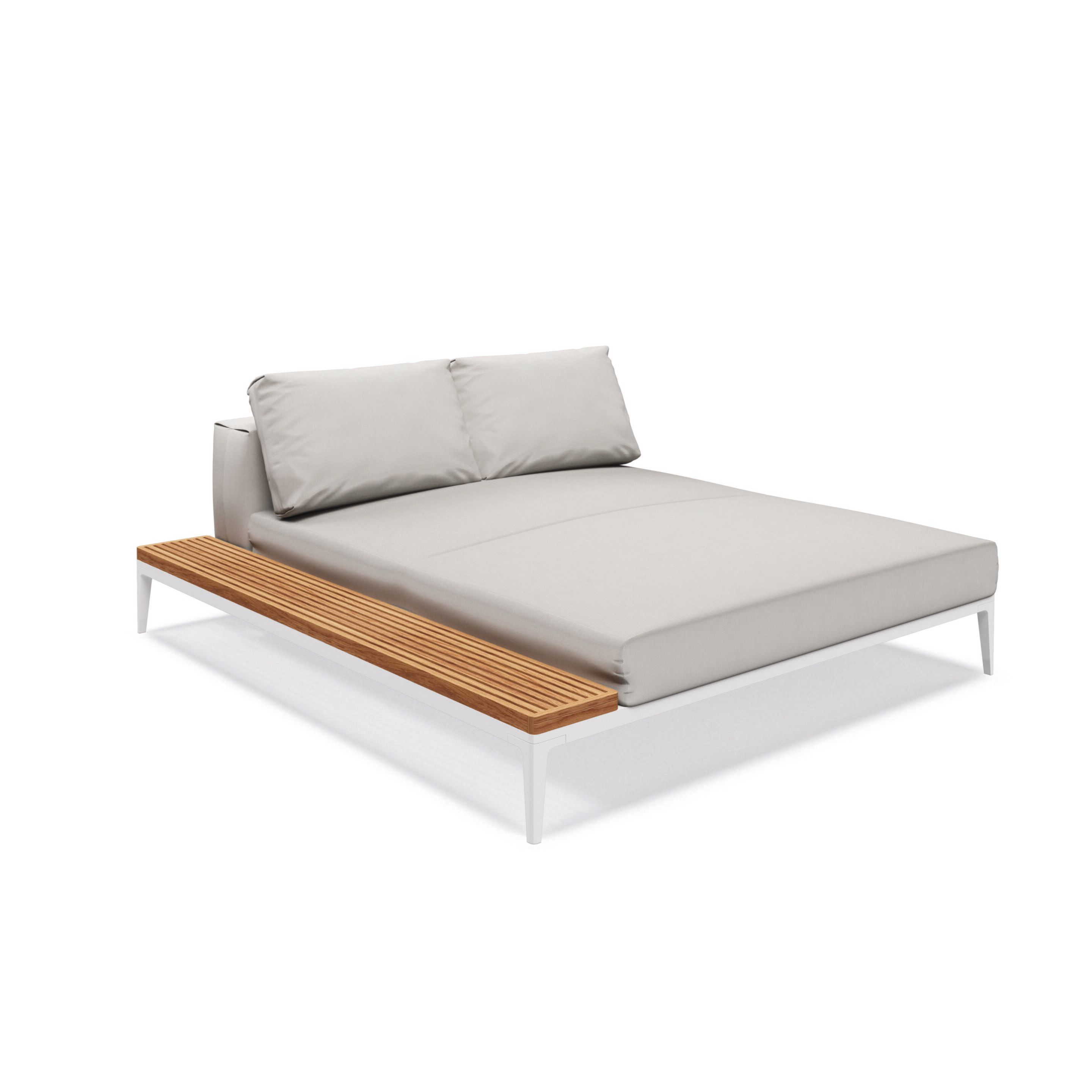 Тканевый угловой модульный садовый диван Gloster сетка ARCH-00114712 - Вид №90