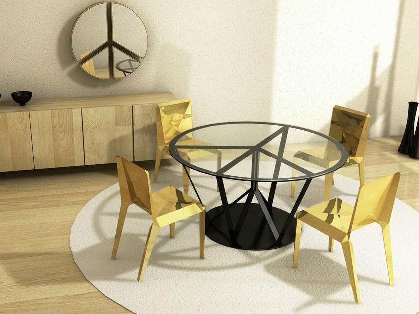 altreforme Круглый стол из алюминия и стекла Dream sun-id-1454938 - Вид №2