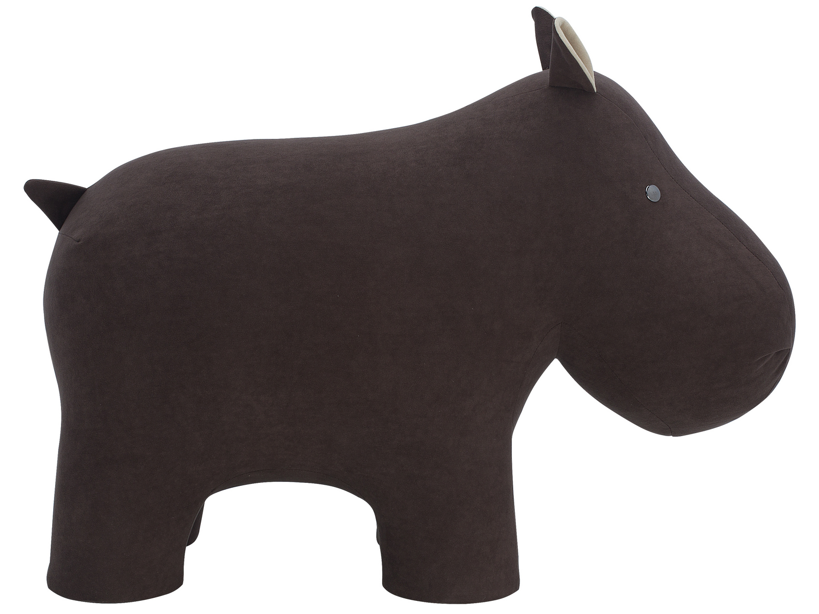 Пуфик детский коричневый "Бегемот" Hippo, 90 см, ткань Omega 22/Omega 02 LESET  00-3833168 Коричневый Santreyd  - Вид №2
