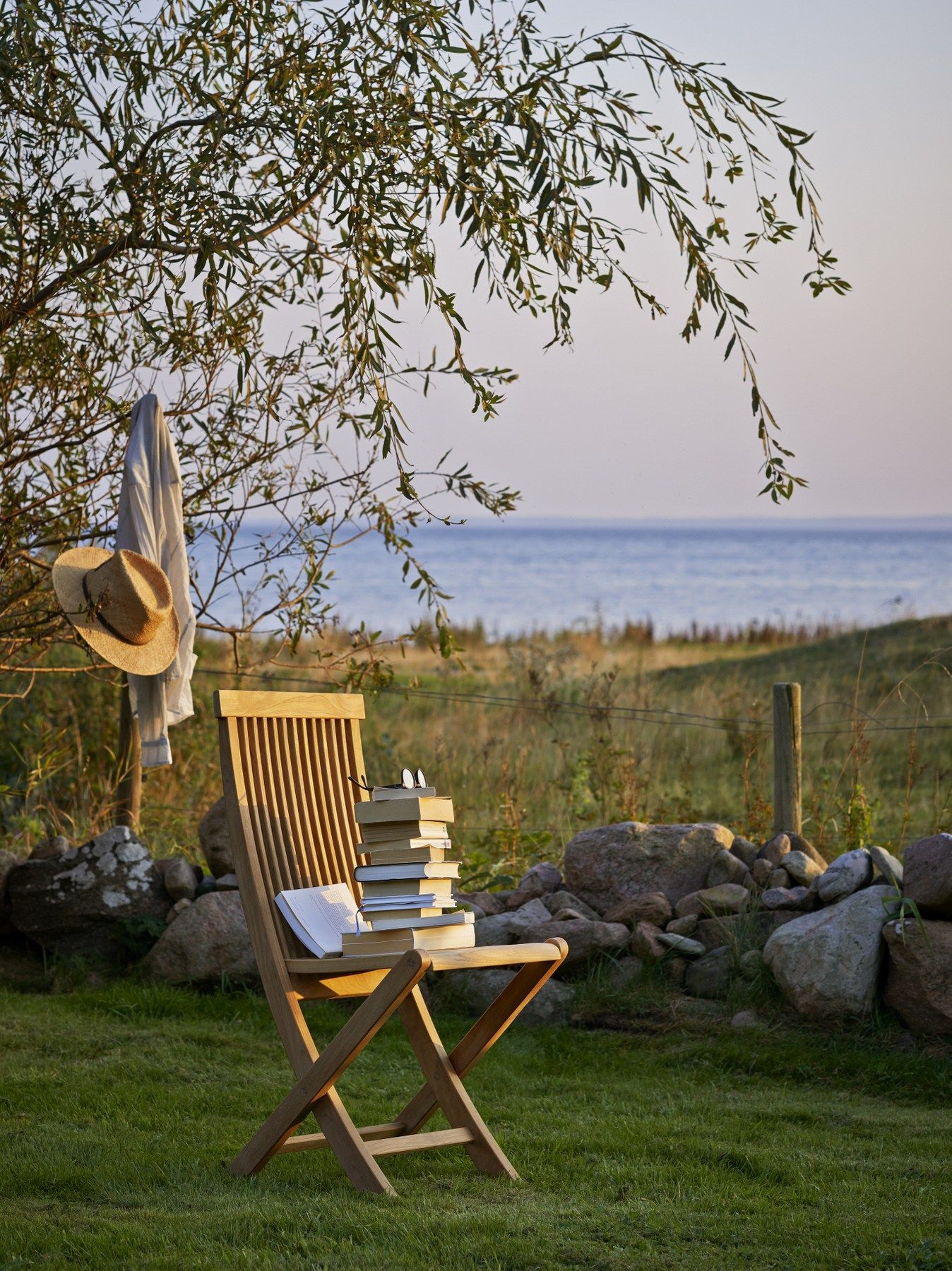 Стул для сада из тикового дерева Skargaarden Viken ARCH-00148769 - Вид №2