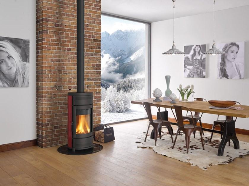 LA NORDICA EXTRAFLAME Круглая дровяная печь sun-id-1451173 - Вид №1