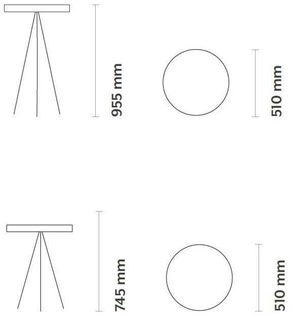 CaStil Круглый садовый стол из металла Symple Symple t - Вид №8