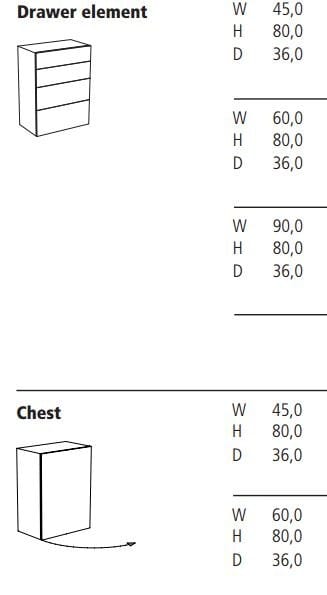 Подвесной шкаф с ящиками Schonbuch S7 ARCH-00091887 - Вид №5