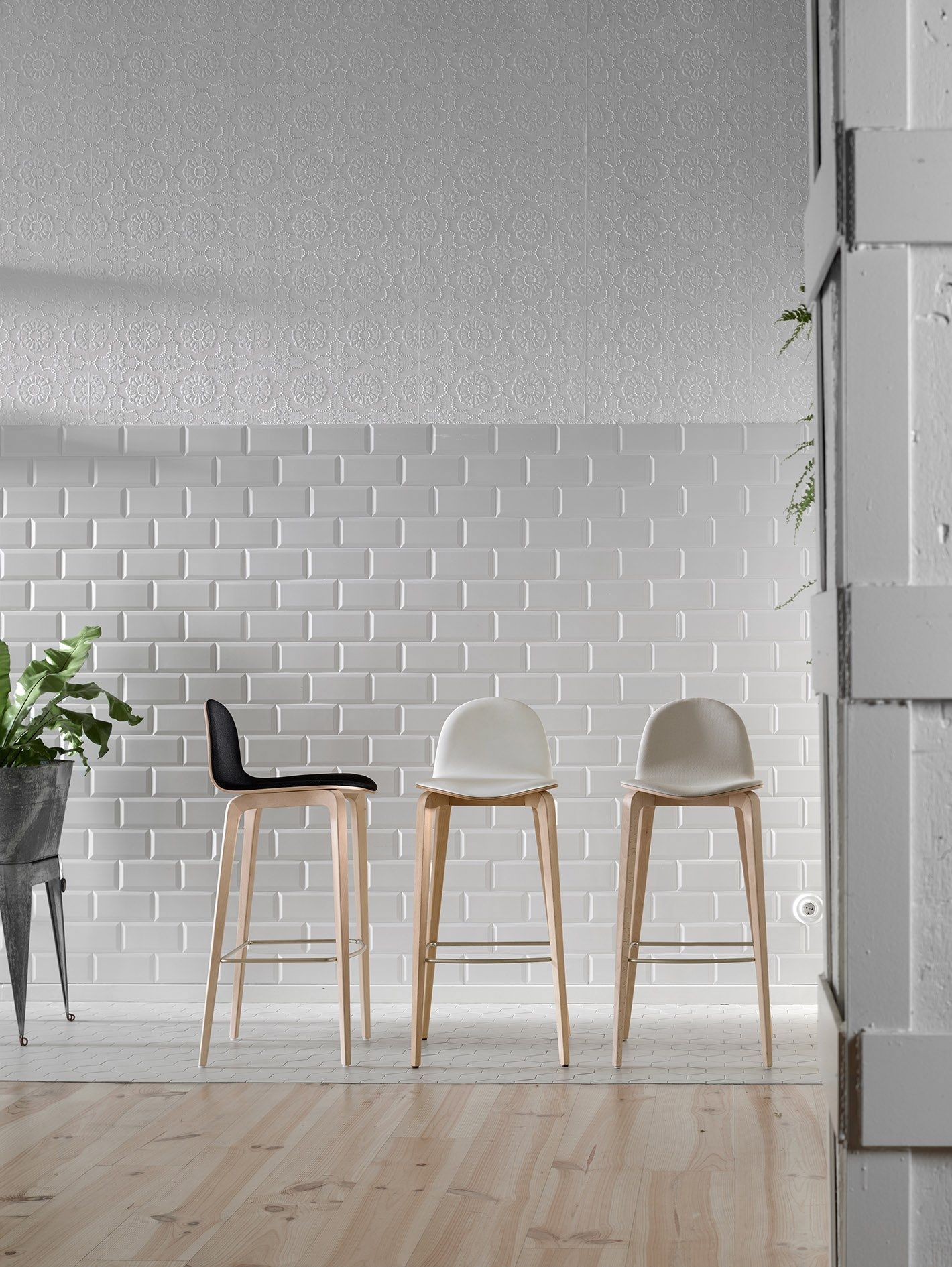 Высокий стул со спинкой ONDARRETA Боб ARCH-00024726 - Вид №10