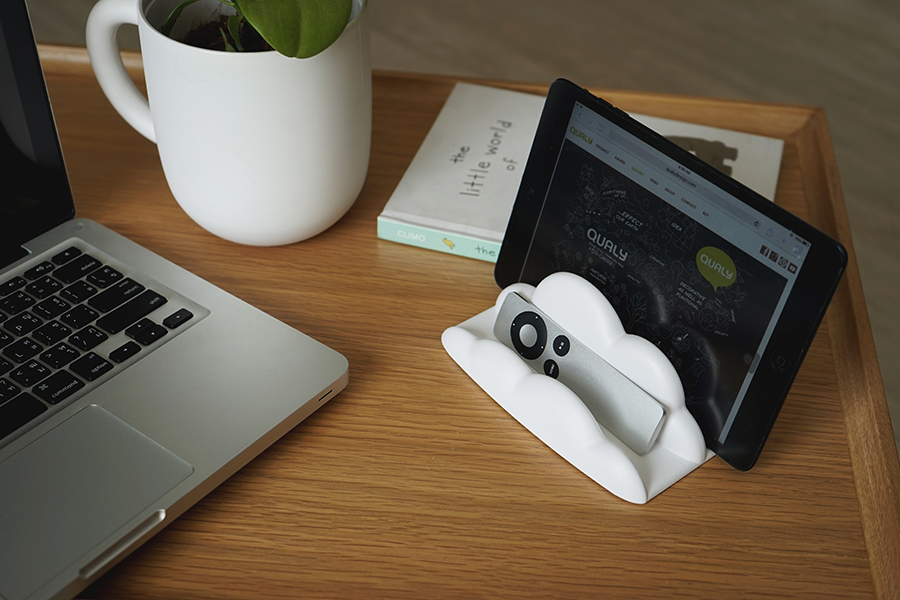 QL10266-WH Органайзер настольный cloud Qualy  - Вид №4