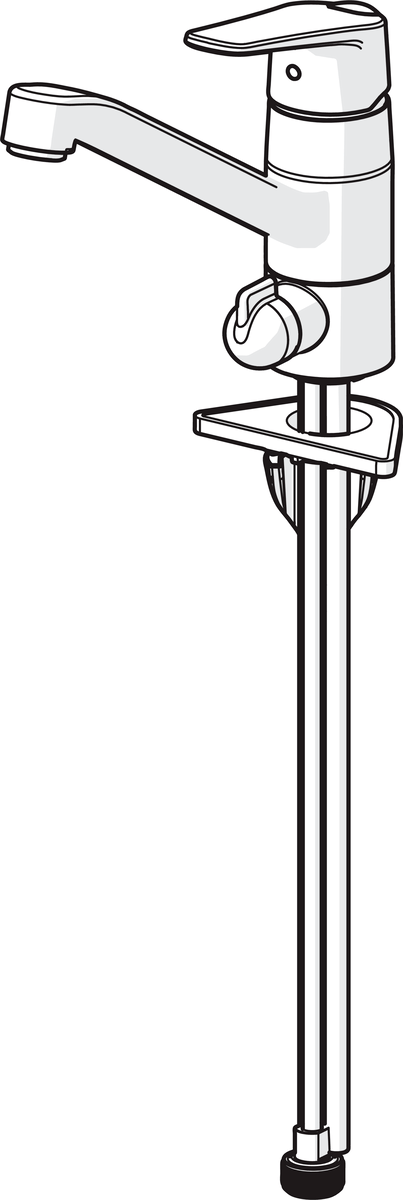 Oras 1825G Смеситель для кухни с клапаном 1825G Vega Хром  - Вид №2