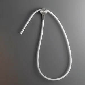 Ручной душ шланг в цветной силиконовой резины с подключением скобка / вода  FLX06 CEADESIGN