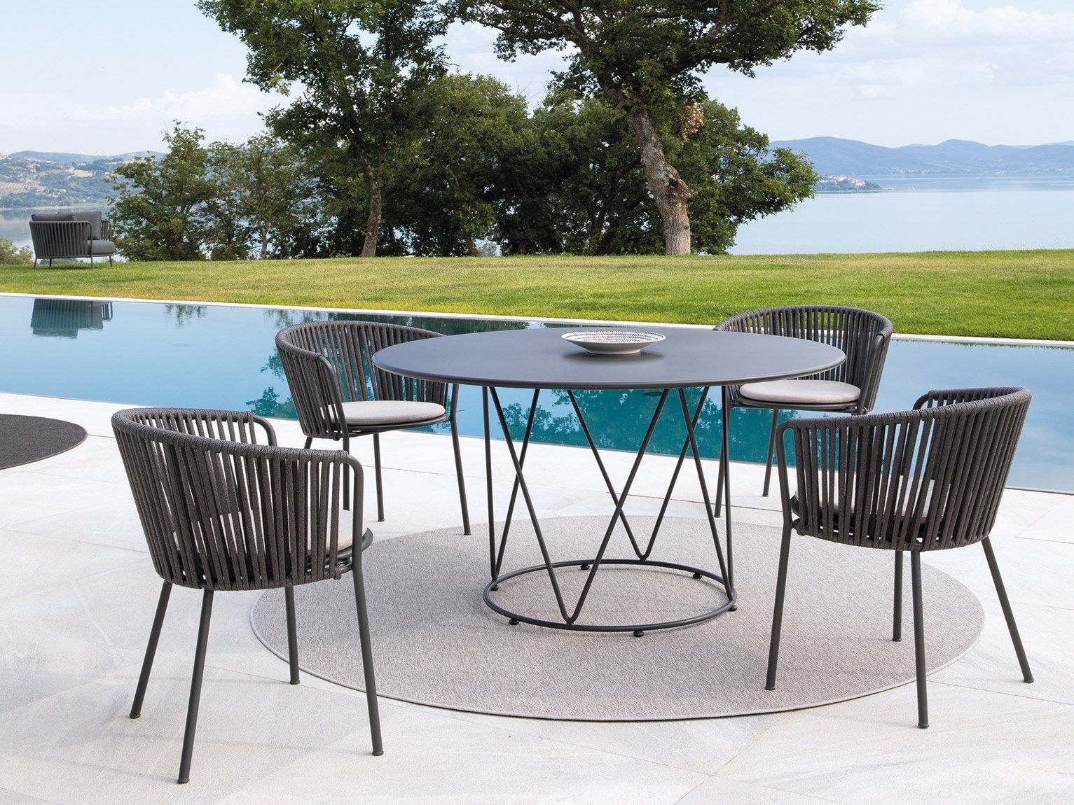 Веревочный садовый стул с подлокотниками Vermobil Daisy Rope ARCH-00084104 - Вид №17