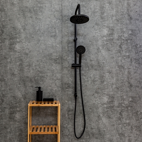 Orange OW02b черная матовая Душевая система Черный sun-id-1516779 - Вид №1