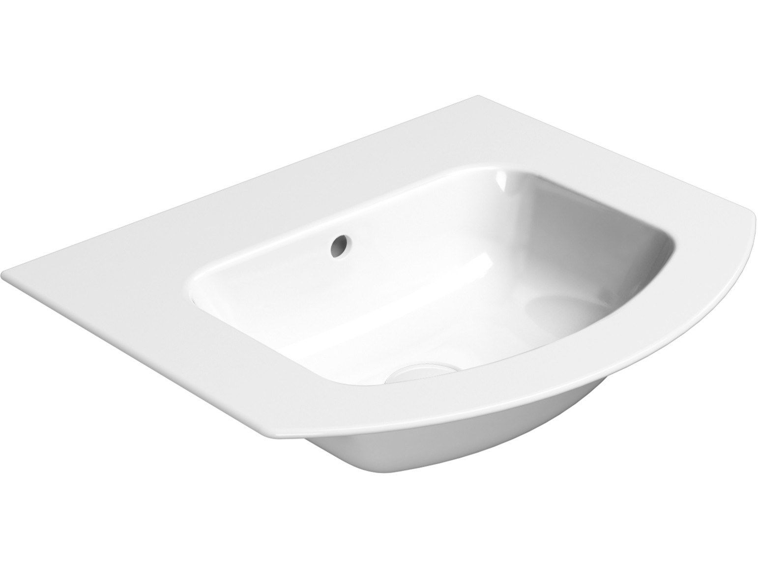 Керамическая раковина с переливом GSI ceramica мода ARCH-00003135