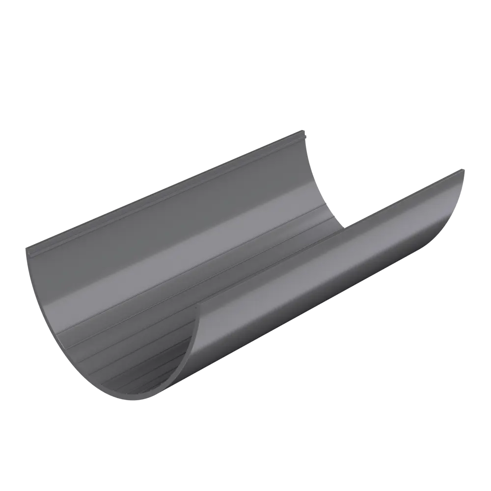 Желоб Verat 2 м цвет серый, глянец ТЕХНОНИКОЛЬ STLM-2045738