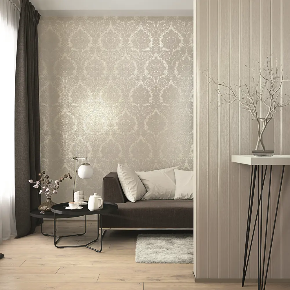 Обои флизелиновые Marburg Empire бежевые 1.06 м 57564 82283862 STLM-2021836 - Вид №3