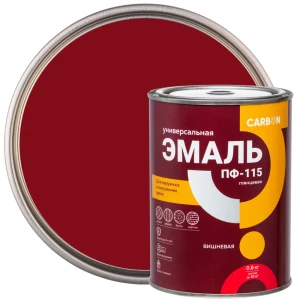 Эмаль ПФ-115 Carbon глянцевая цвет вишневый 0.8 кг 82739743 STLM-2155690
