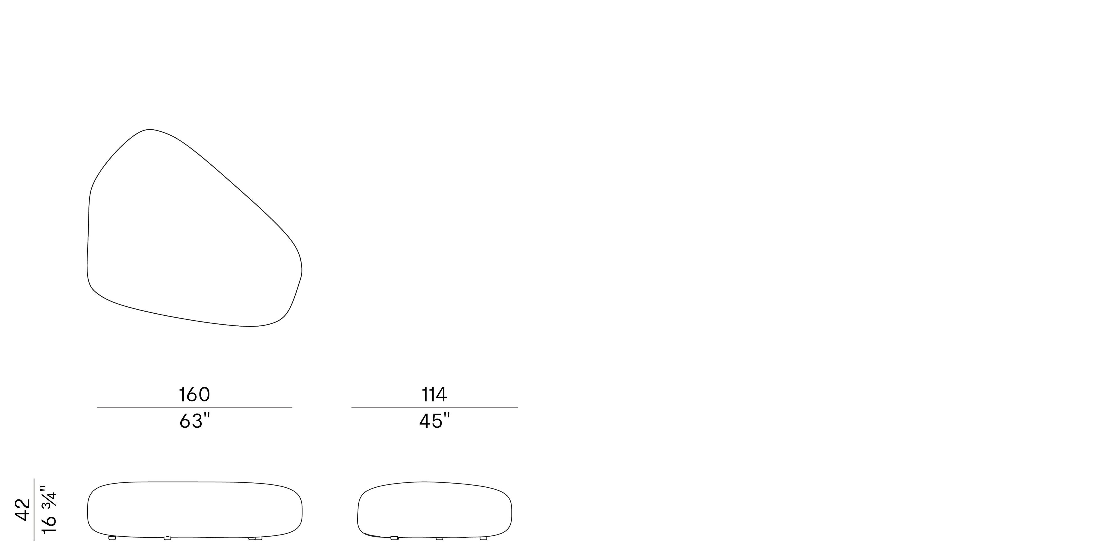 Модульный тканевый диван Potocco Jade ARCH-00032331 - Вид №19