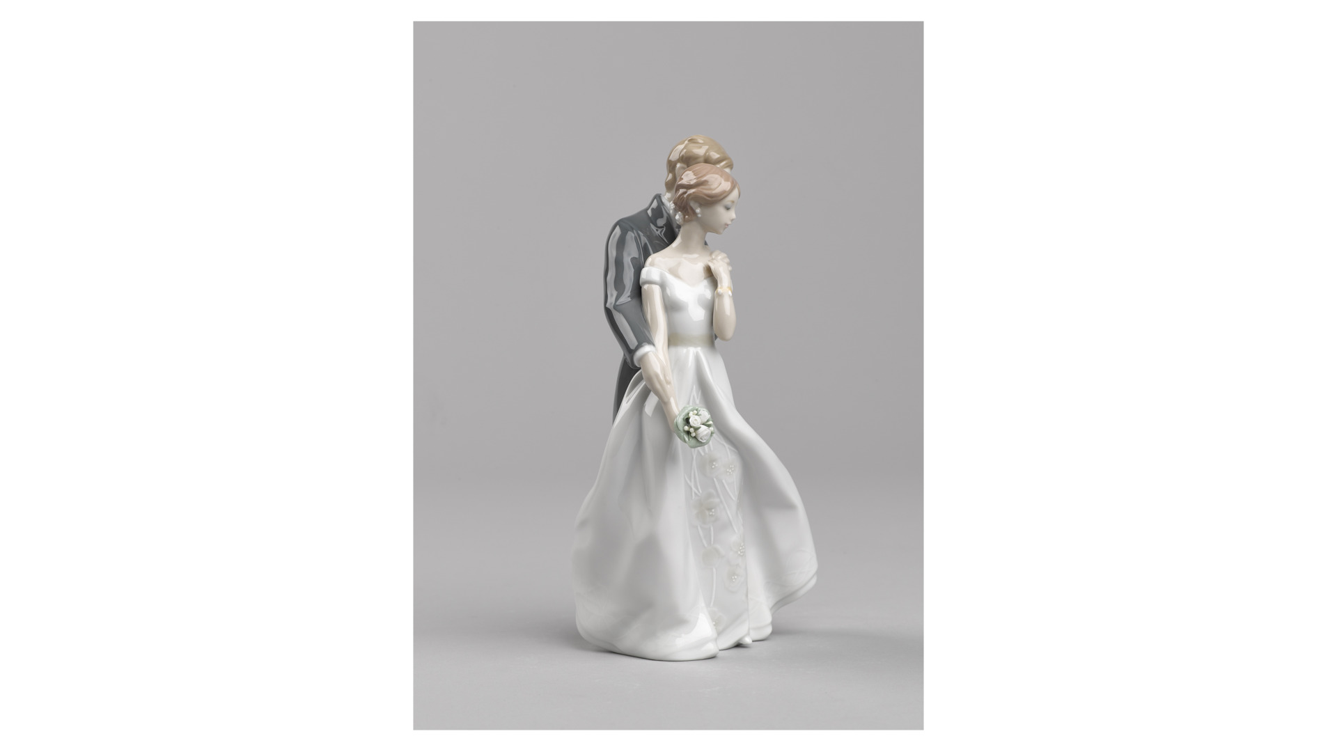 10669034 LLADRO Фигурка Lladro "Вечная любовь" 12x23см Фарфор Lladró  - Вид №5