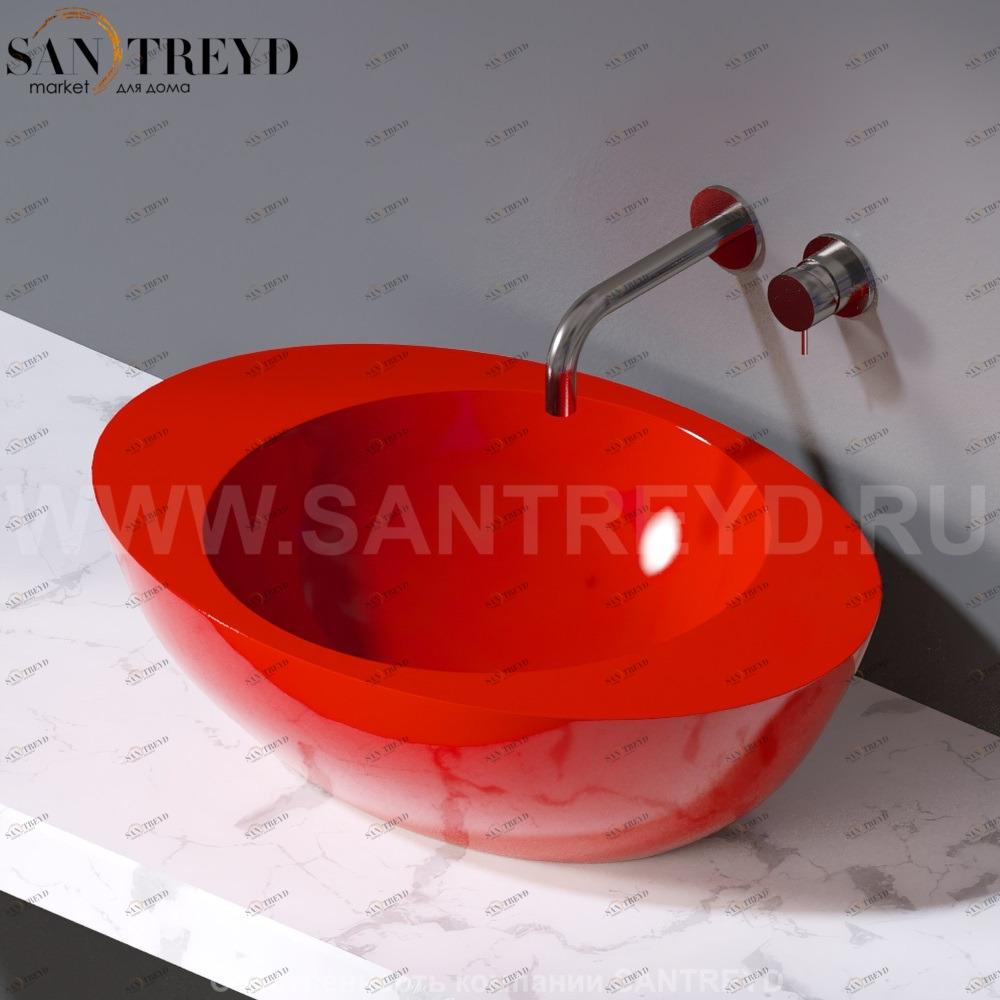 L269.125 Накладная раковина на столешницу  овальная A. e T. Italia ACCENT AeT ITALIA