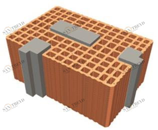 T2D Специальный угловой элемент Tris® portante - masserano (bi) M762