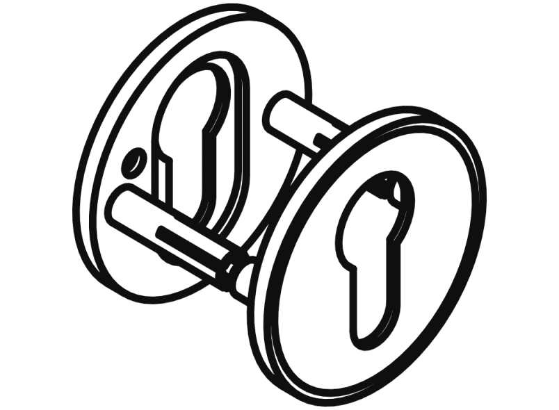 306.23VI розетка для ключей HEWI Komponenten | Ersatzteile  - Вид №2