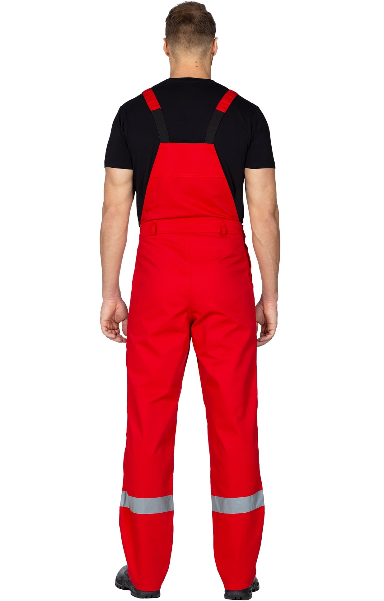 65178 Костюм "Мастер-Люкс" красный с черным  Летняя спецодежда  размер 56-58/170-176  - Вид №14