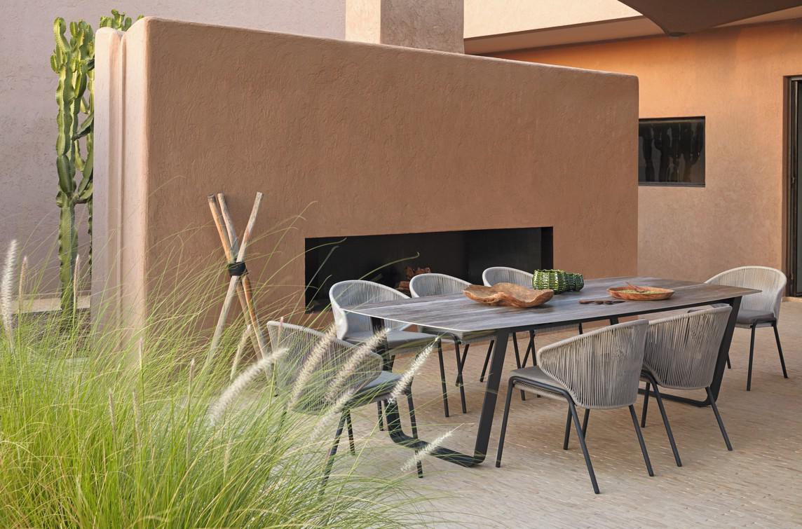 Стул лава бронза Manutti Radius MNST729 - Вид №20