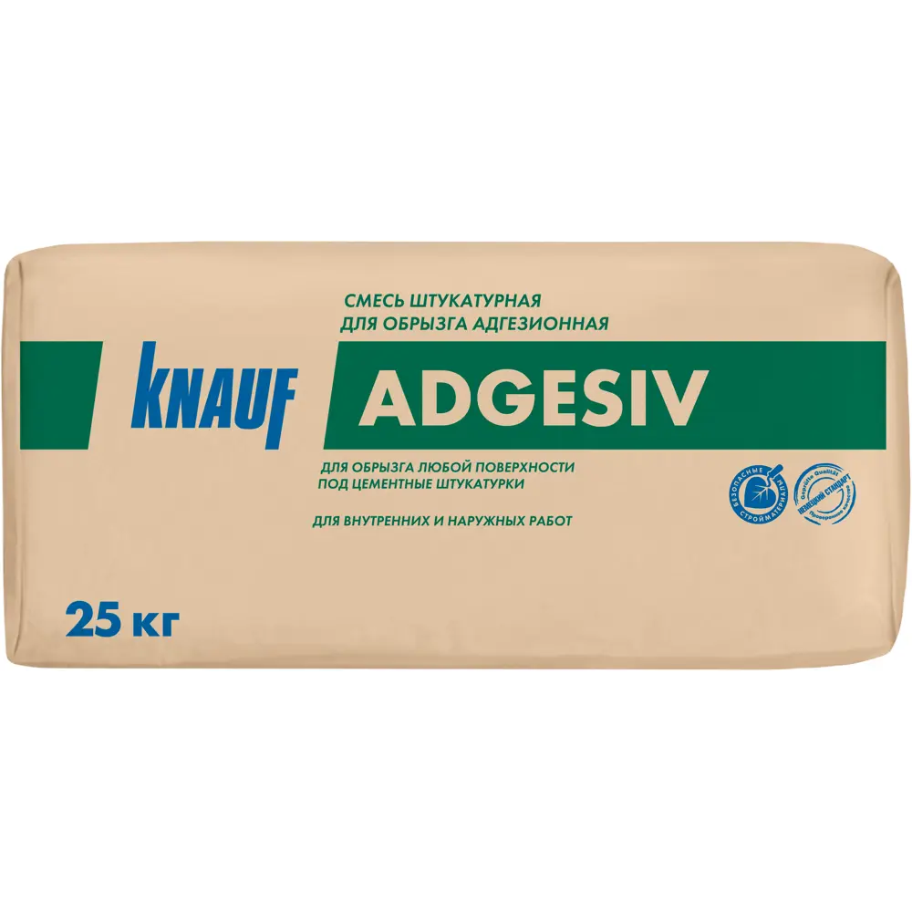 Штукатурка цементная Knauf Адгезив 25 кг Adgesiv STLM-2170145