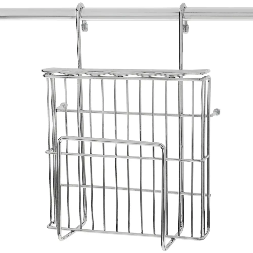 Держатель для ножей и досок Delinia 250х170х390 мм цвет хром 15873904 STLM-2061357 