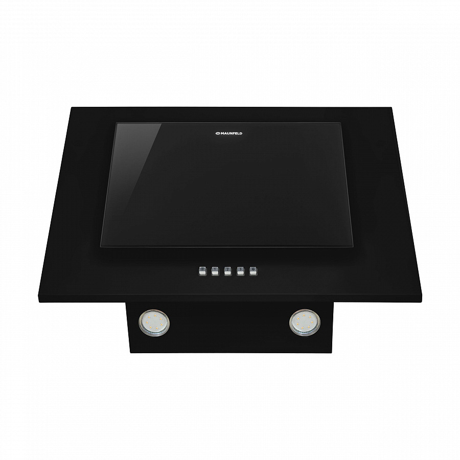 TOWER C 50 BLACK Вытяжка tower c 50 чёрный/черное стекло/ • тип: настенная• цвет: черная• управление: кнопочное• ширина, мм: 500• полная потребляемая мощность, вт: 160• количество скоростей: 3• максимальная производительность, м3/ч: 650• диаметр воздухово Santreyd  - Вид №5