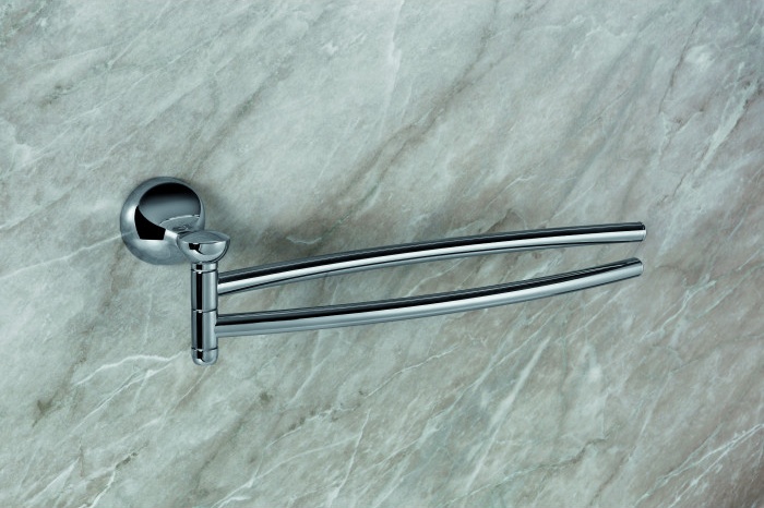 B1212 Держатель полотенца двойной 40 см, COLOMBO MELO Colombo Design - Вид №1