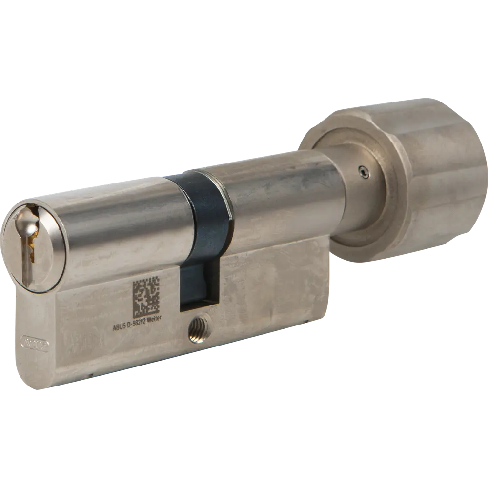 Цилиндр Abus Standard, 35х35 мм, ключ/вертушка, цвет никель 82276501 STLM-2021517 Standard S5+