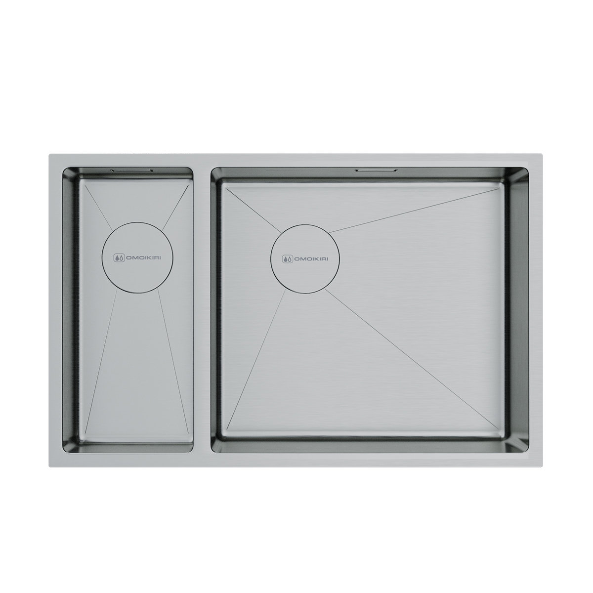 Кухонная мойка Taki 69-2-U/IF Side IN-R OMOIKIRI 4993182