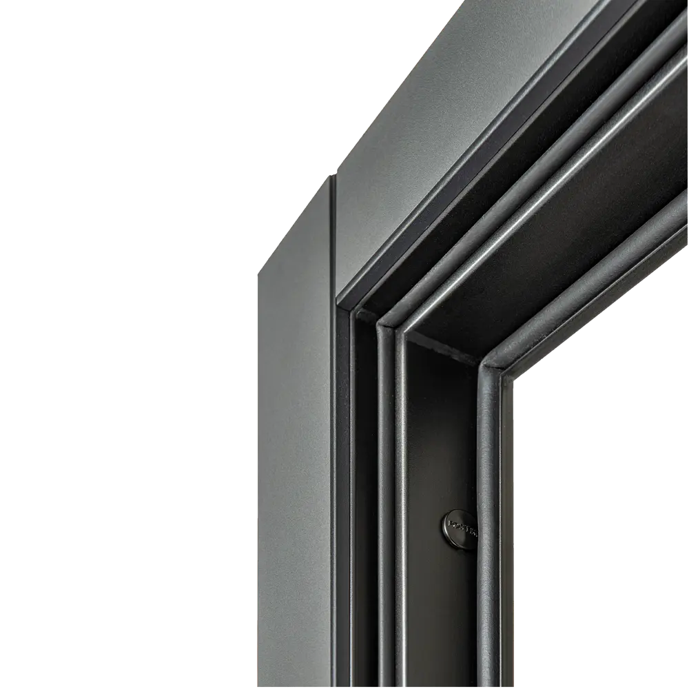 PORTIKA Порта Р-3 - входная металлическая дверь с зеркалом, графит/белый 84531948 STLM-0051313 - Вид №8