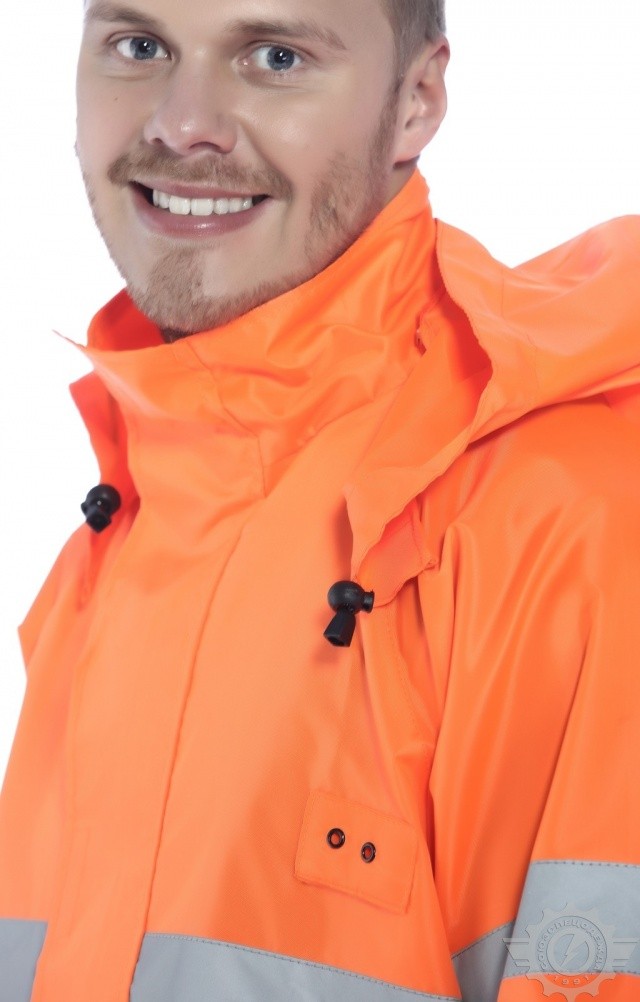5029706 Куртка-ветровка с СОП оранжевая  Распродажа спецодежды  размер 60-62/170-176 Спецодежда  - Вид №6