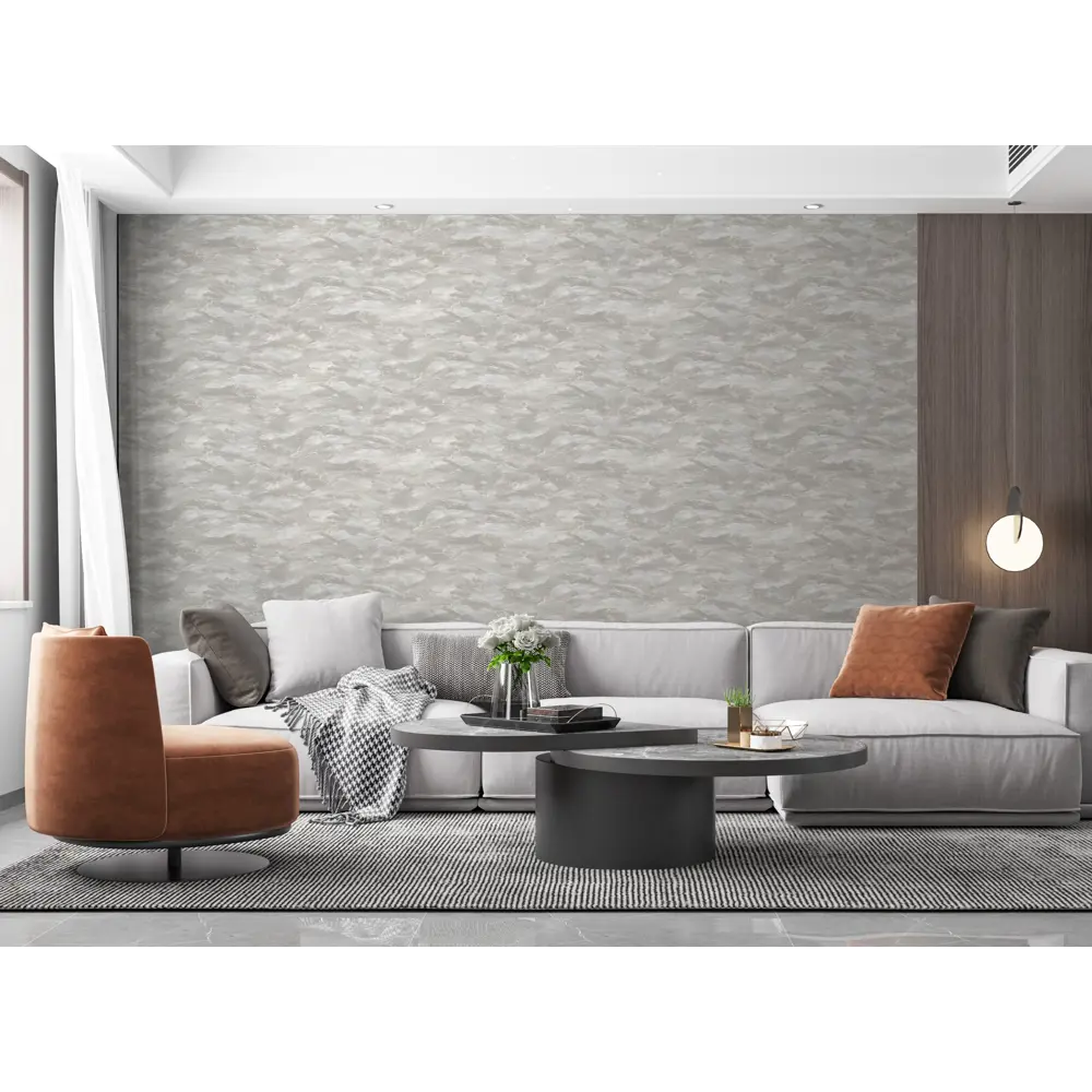 Обои флизелиновые Anturage Pietra коричневые 1.06 м AN8747-13 87711205 STLM-2100505 - Вид №2