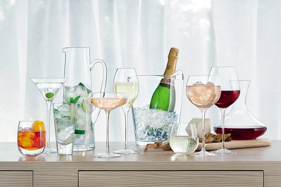 Набор из 2 высоких стаканов для коктейлей 310 мл Bar LSA INTERNATIONAL BAR 00-3863287 Прозрачный - Вид №2