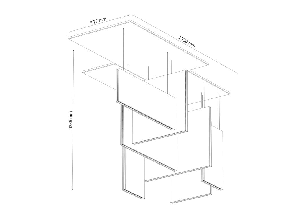 Рециркулированный Pet LED акустический подвесной светильник PROLICHT Колыбельная ARCH-00075621 - Вид №12