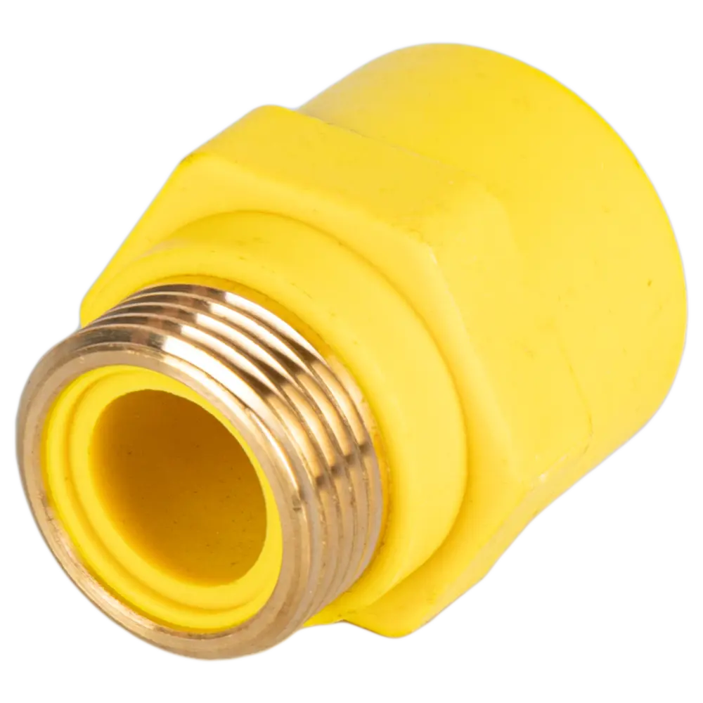Диэлектрическая вставка для газа 3/4" ВР-НР мм пластик 89382963 STLM-2151630 Santreyd  - Вид №1