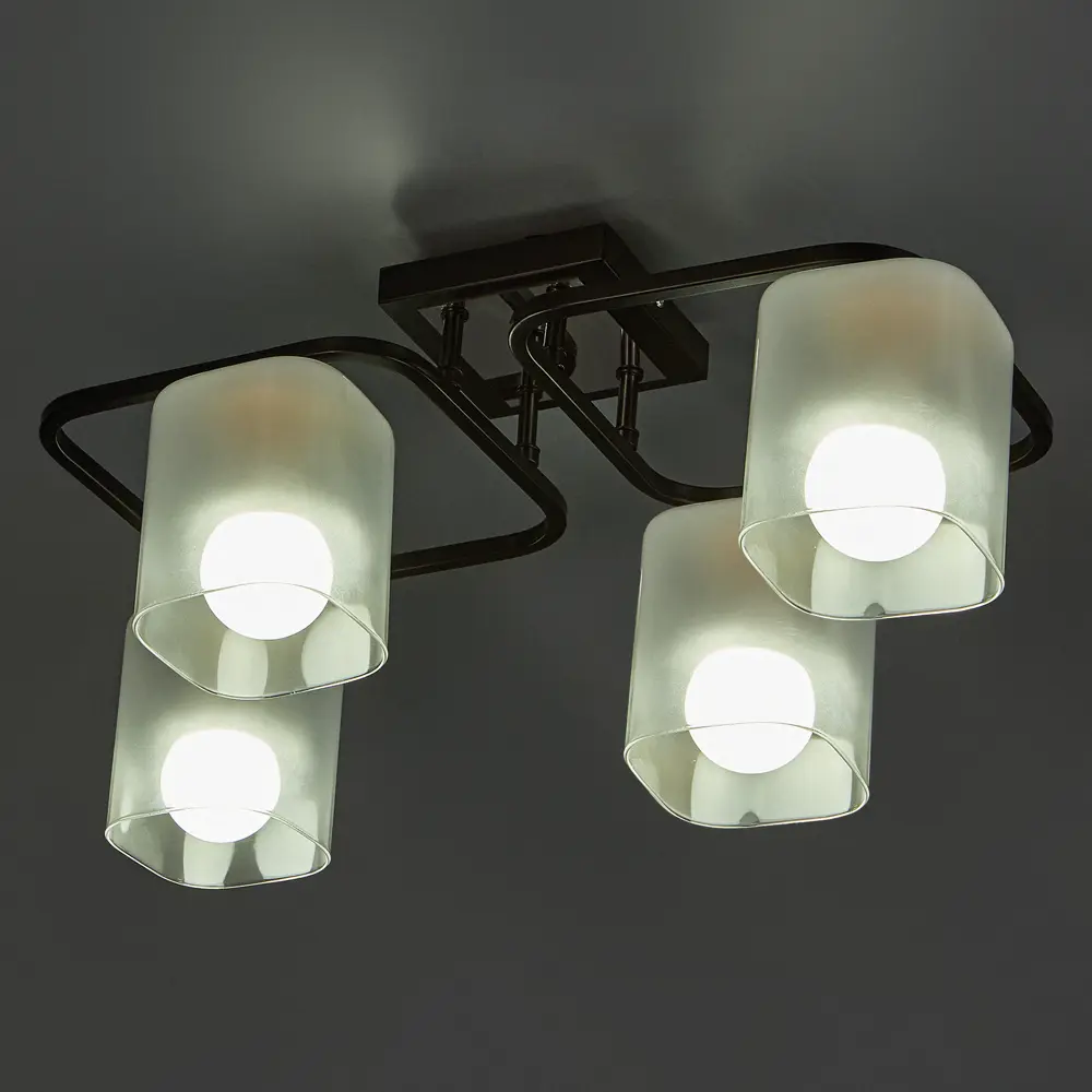 Люстра потолочная Stile 9160-4 4 лампы 88660032 STLM-2123872 SCHAFFNER  - Вид №1