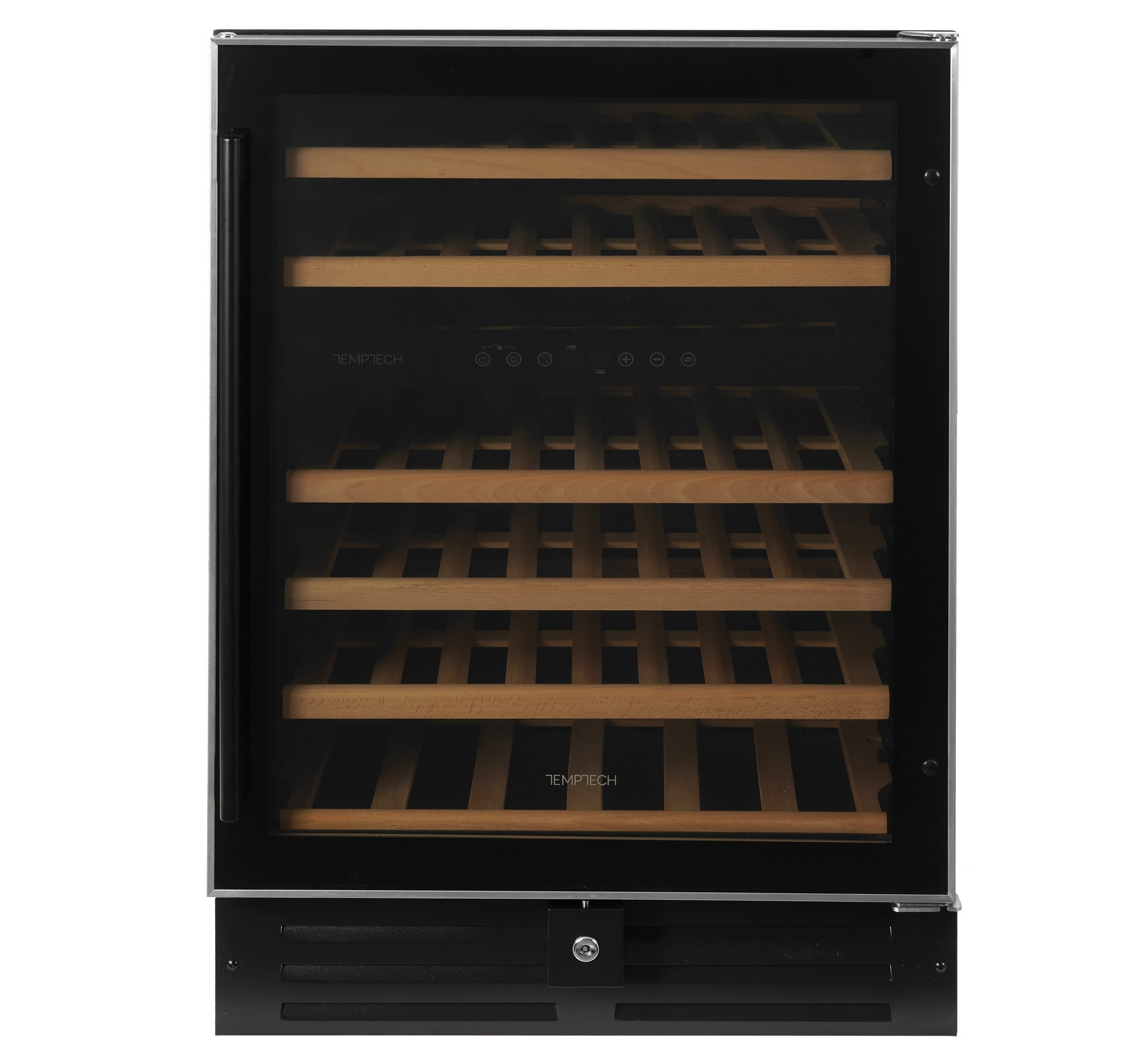9006988 Винный шкаф Temptech WPQ60DCB серебристый, черный STDN-0023114 - Вид №1