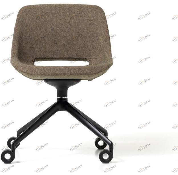 Diemme Офисное кресло из ткани с 4-мя спицами на колесиках Clea sun-id-1490584