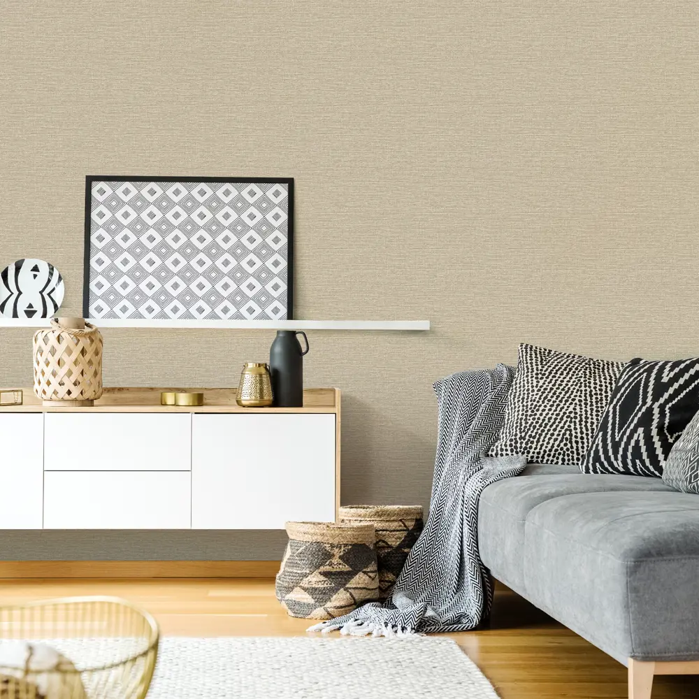 Обои флизелиновые Euro Décor Vesper коричневые 1.06 м 7050-01 82377891 STLM-2160488 EURO DECOR - Вид №2