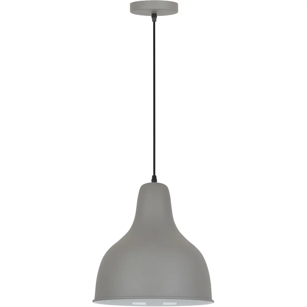 Подвес Abby 1404/1P 1хЕ27x60 Вт цвет серый 18830862 STLM-2159337 JLIGHT 