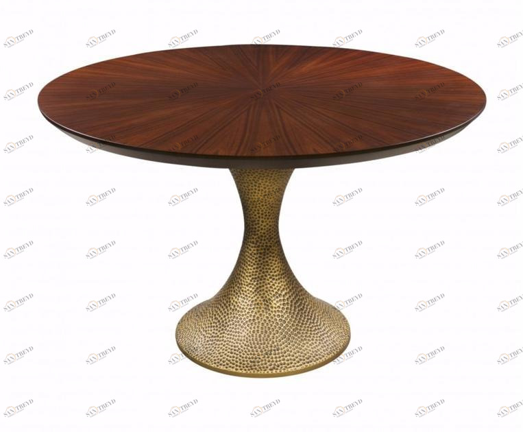 Hamilton Conte Paris Обеденный стол из орехового дерева Ines sun-id-1392712