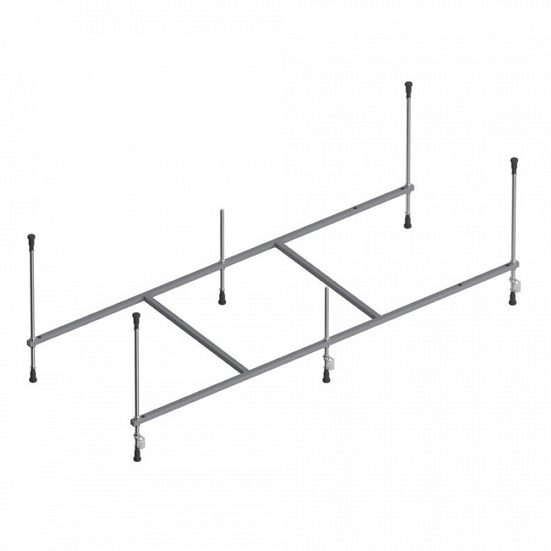 W80ASET-170SL Ванна 170x70 с каркасом и шторкой на б/в W80S-100PS-150MT +Д/С F0780700 AM.PM Like - Вид №5