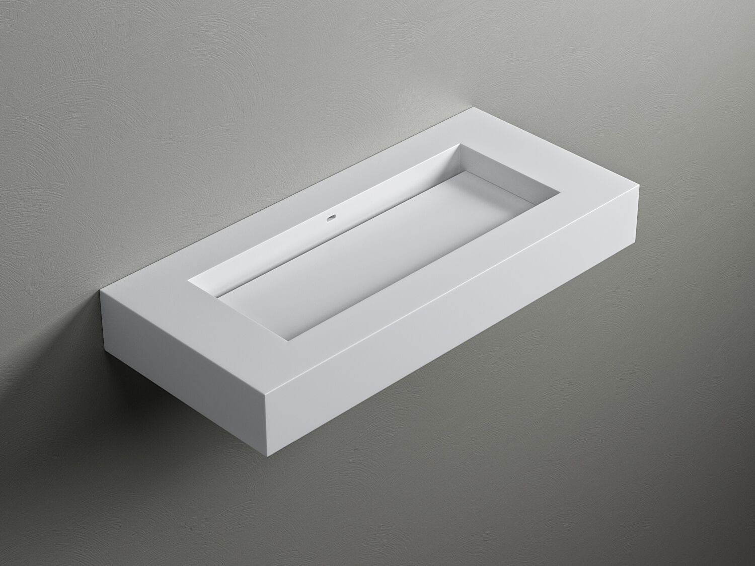 Подвесная раковина Corian® с столешницей Acquapazza Corian ® elements ARCH-00085548