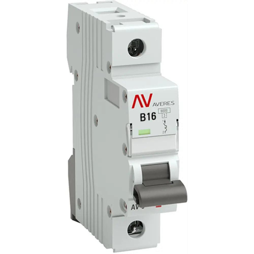 Автоматический выключатель EKF AV-6 B16 с защитой от несанкционированного доступа 84579867 STLM-0052229