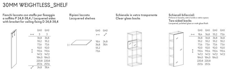 Секционная библиотека Lago 30MM - 1211 ARCH-00152073 - Вид №2