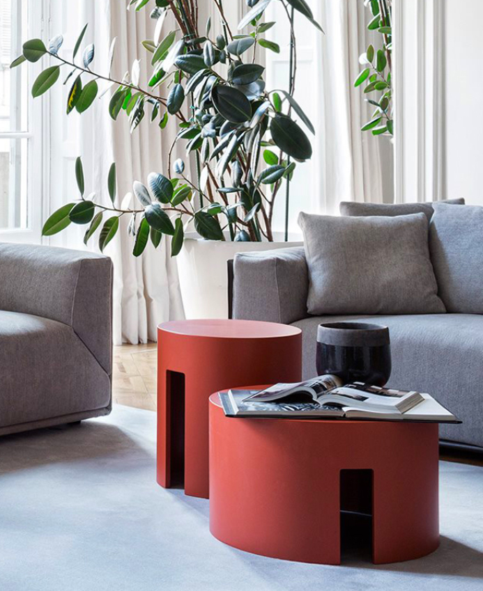 Стол журнальный  MERIDIANI GONG tavolo basso Live - Вид №1