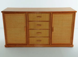 Комод из ротанга коричневый "Коньяк" 08/32 VINOTTI  00-3885292 Коричневый